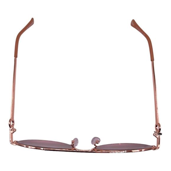 Rose Gold Aviators Tan to Pink Variated Lenses - Picture 3 of 10